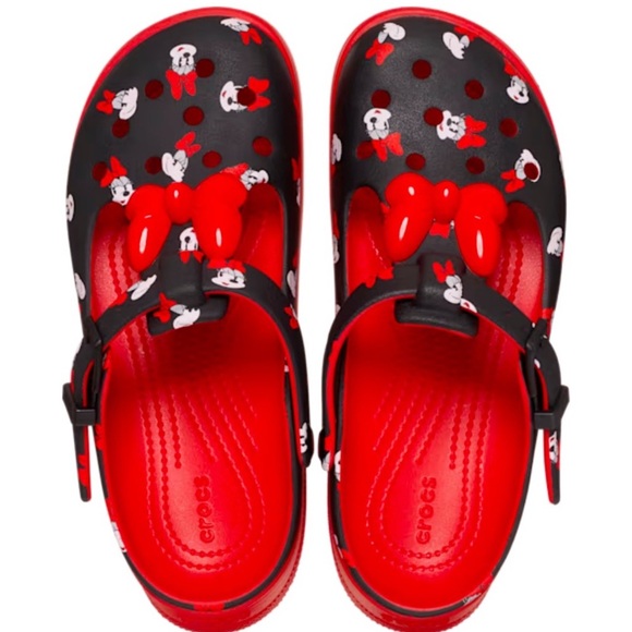 ❤️ Crocs x Disney Minnie Mouse Mary Jane Shoes Women’s SOLD OUT LTD EDITION❤️ - Picture 2 of 4